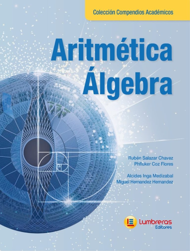 Portada de Aritmética y Álgebra, Colección Compendios Académicos, Edición Nueva