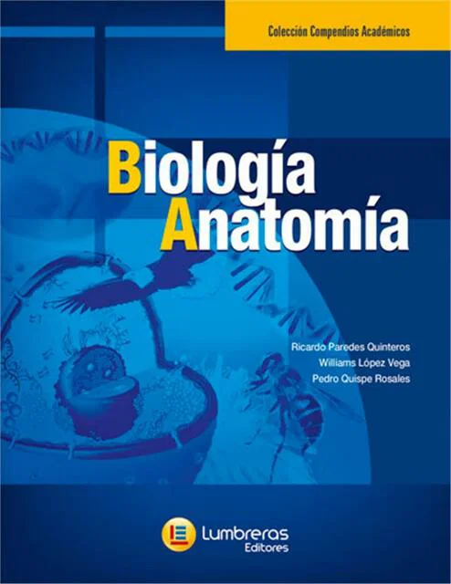Portada del Compendio Académico de Biología y Anatomía