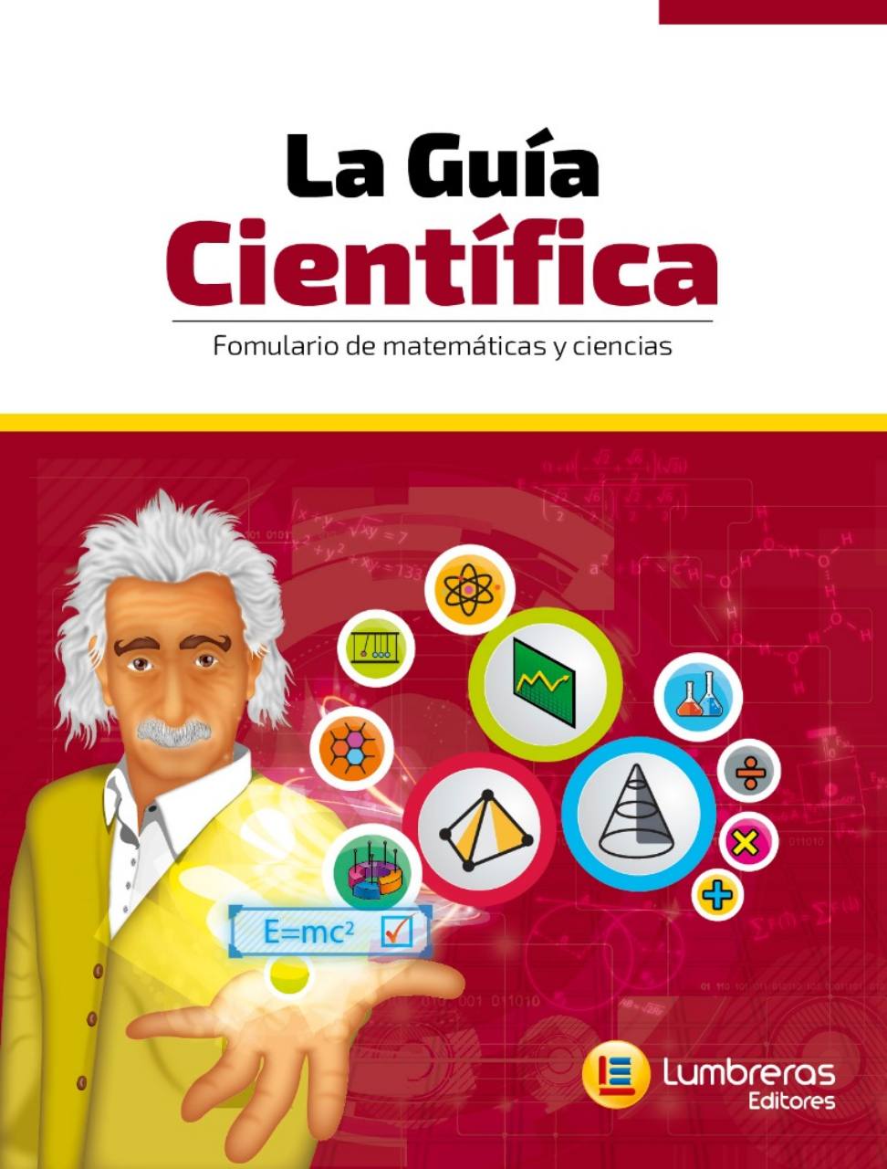 Portada roja de La Guía Científica, nueva edición