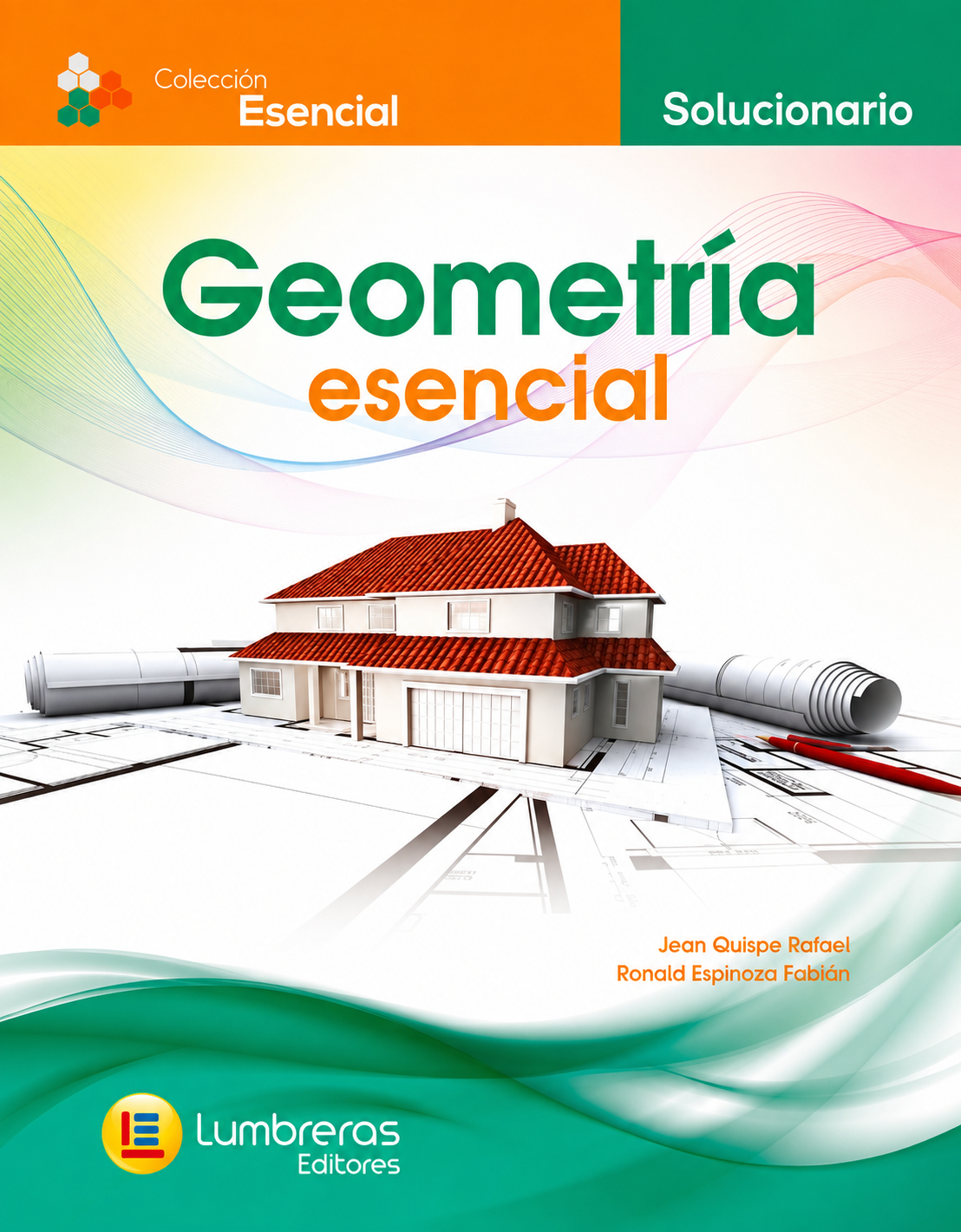 Portada del solucionario de Geometría esencial
