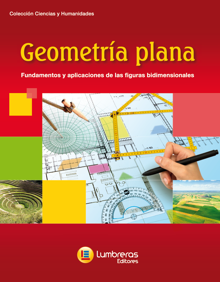 Portada de Geometría Plana, Libros Rojos Nuevos