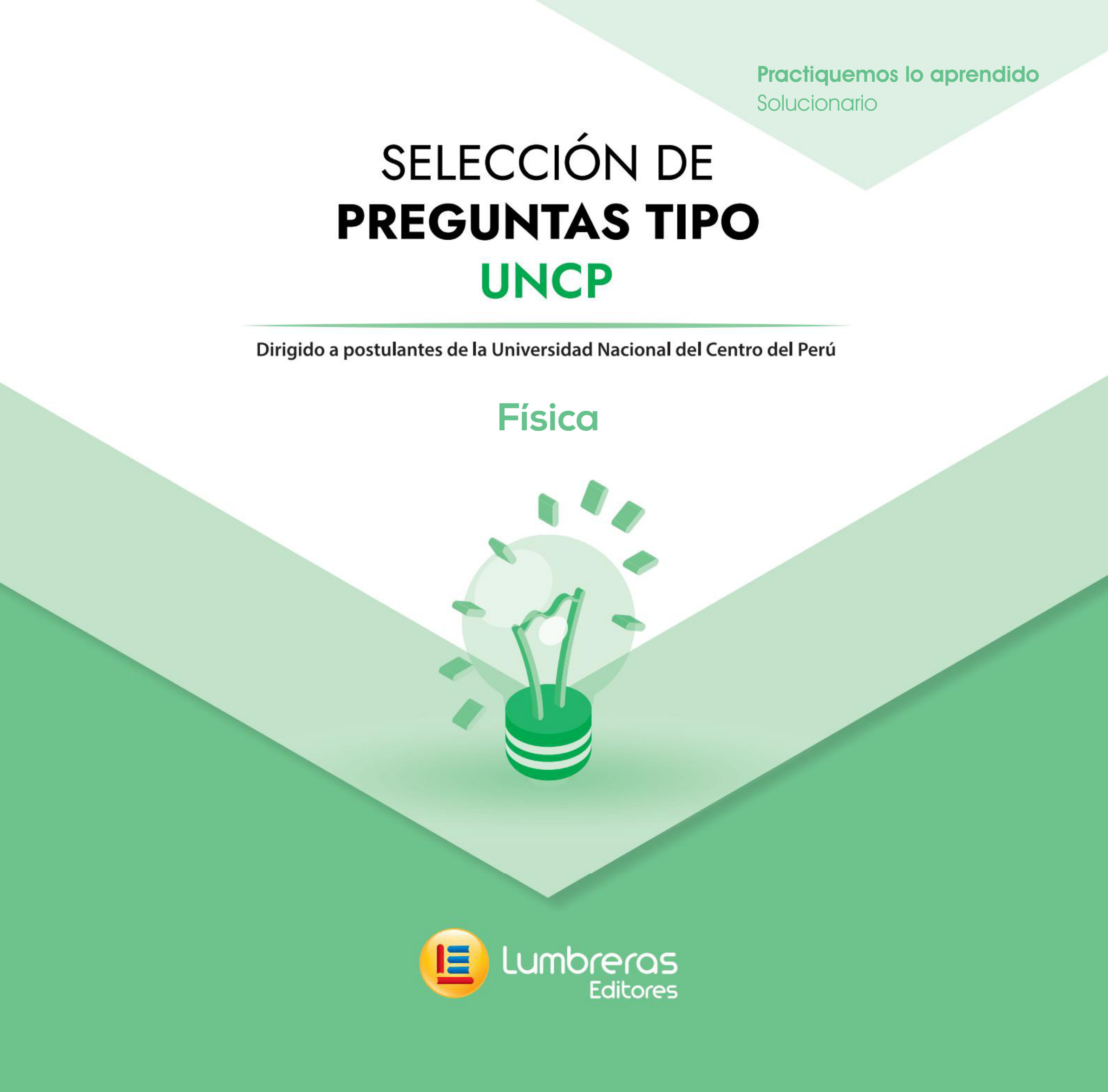 Portada del solucionario UNCP de Física