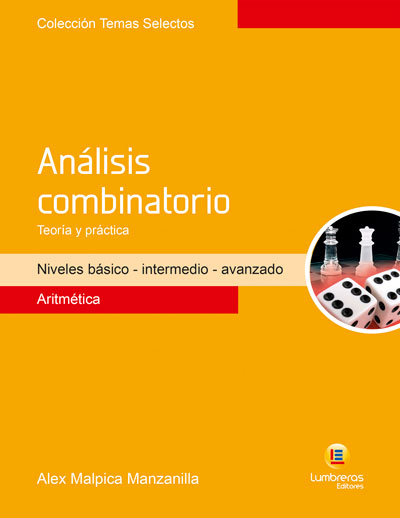 Portada del libro Análisis combinatorio de Aritmética