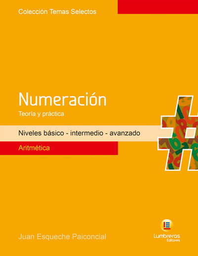 Portada del libro Numeración de Aritmética