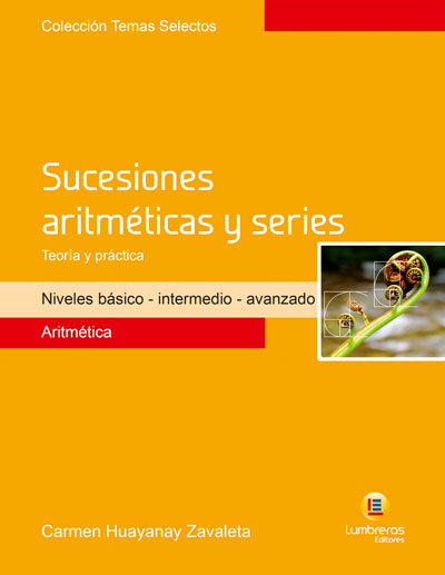 Portada del libro Sucesiones aritméticas y series de Aritmética