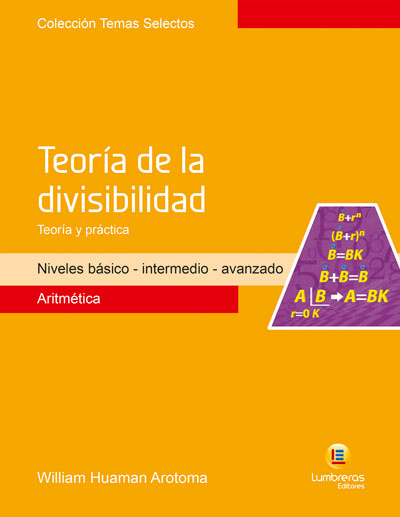 Portada del libro Teoría de la divisibilidad de Aritmética