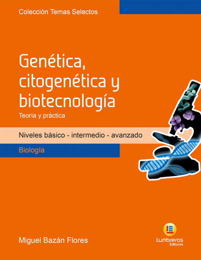 Portada del libro Genética, citogenética y biotecnología de Biología