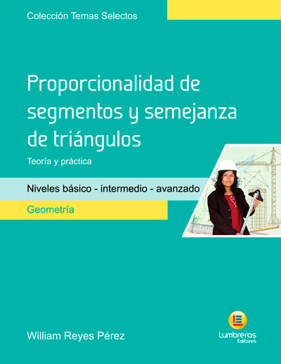 Portada de Proporcionalidad de segmentos y semejanza de triángulos