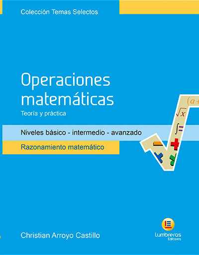 Portada de Operaciones matemáticas