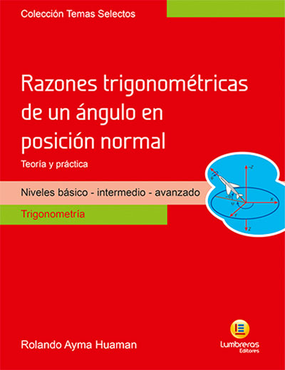 Portada de Razones trigonométricas de un ángulo en posición normal
