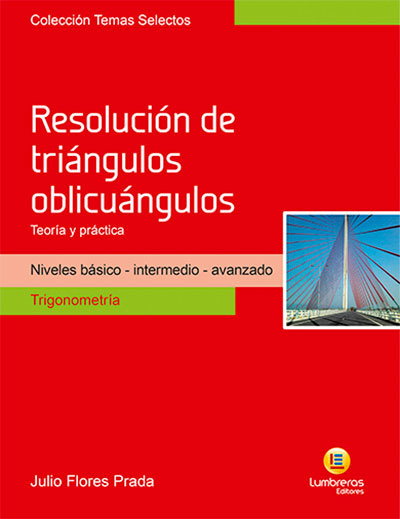 Portada de Resolución de triángulos oblicuángulos