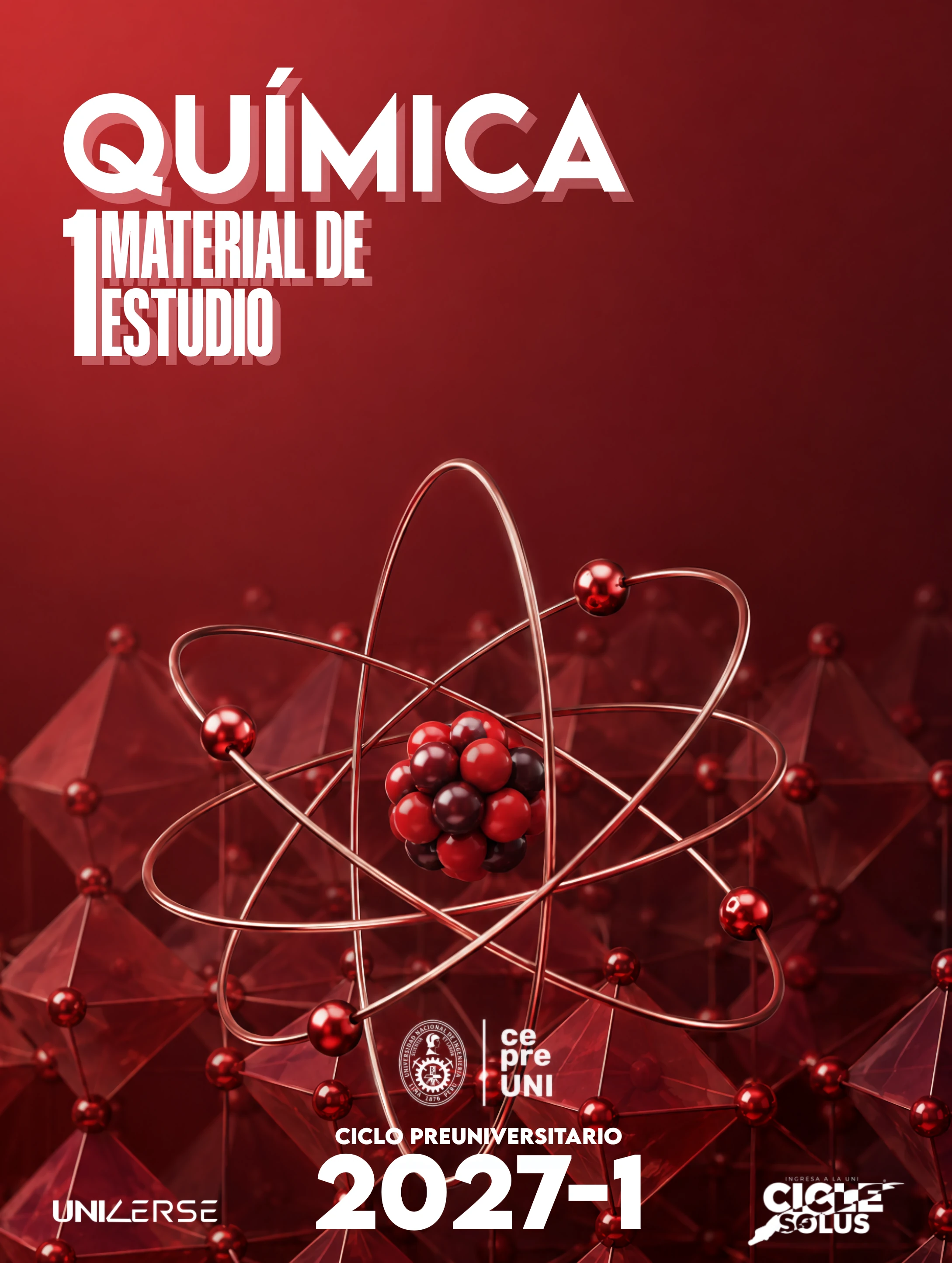 Portada de Química, material de estudio CEPREUNI 2027-1