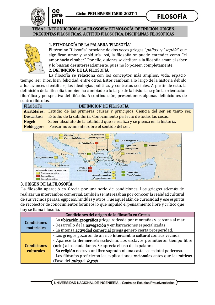Vista previa de Filosofía Libro 1, PRE 2027-1