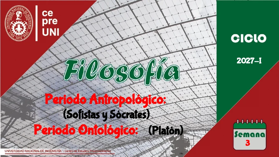 Vista previa de Filosofía semana 3, PRE 2027-1